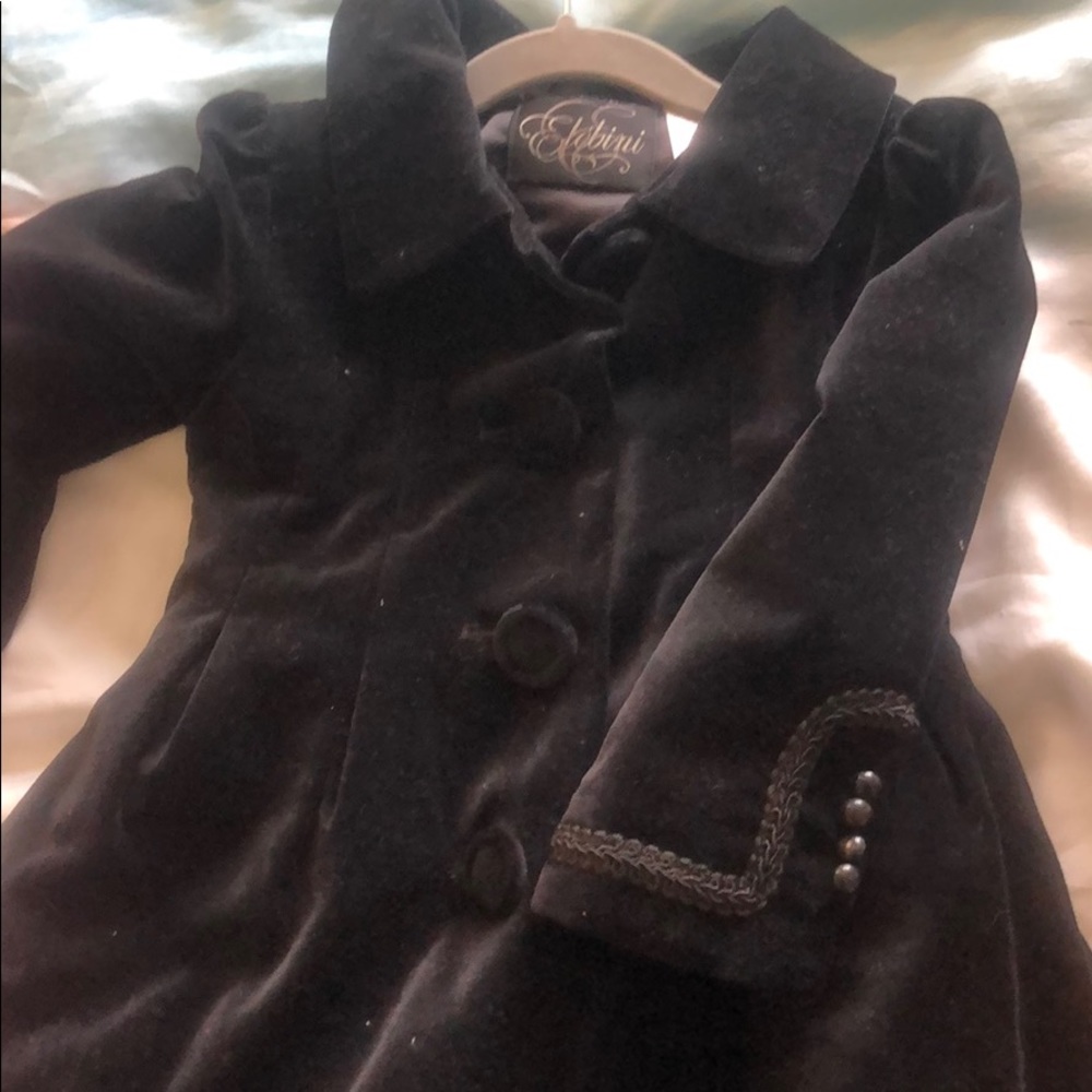 Elebini velvet coat sz 3